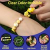 FANDAMEI 1mm Elastic Bracelet String Cord, Crystal Stretch Bead Cord