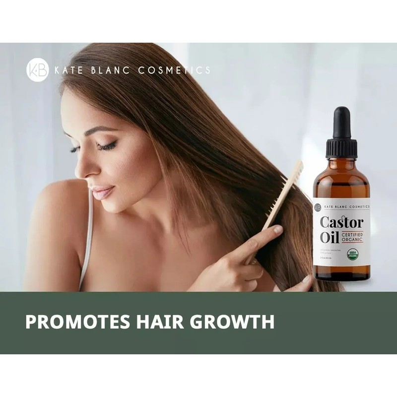 Castor Oil Aceite Ricino Crecimiento Pestañas Cejas Cabello
