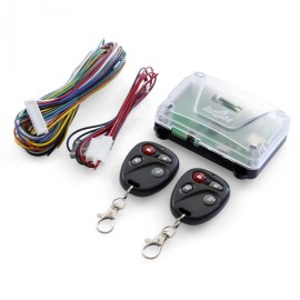 AutoLöc Power Accessories Autoloc 6 Channel Remote Control Keyless Entry System 2 Key Fob Lock Unlock Door
