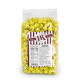 Dew Soda Popcorn - Gourmet Popcorn | One 7 oz Bag | HR Poppin' Snacks - Made in USA - Made in Gibbon, Nebraska - Delicious, Fresh Popcorn - Party Snack - 100's of Popcorn Flavors