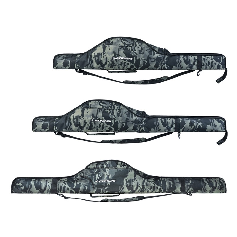 Foldable Fishing Pole Bag Fishing Tackle Storage Bags Portable Fishing