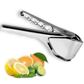 FoldFlat Lemon Squeezer, Lime Squeezer, Max Extraction Compact Hand Juicer for Citrus Lemon Lime Orange, Zinc Alloy Juicer