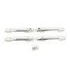 8 Pcs Car Exterior Door Handle Cover ABS Chrome Door