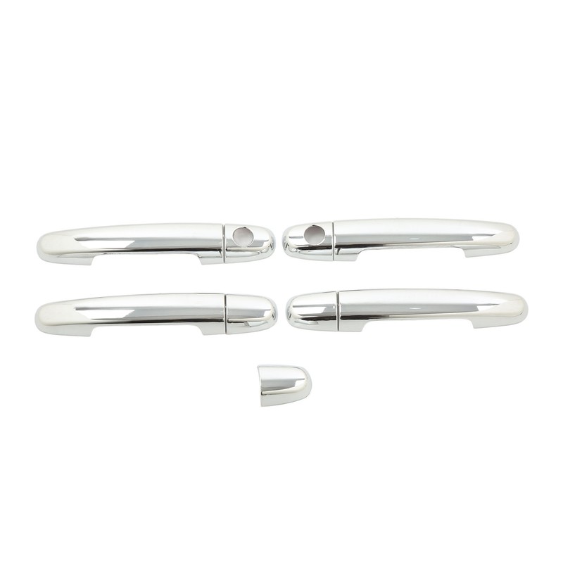 8 Pcs Car Exterior Door Handle Cover ABS Chrome Door