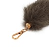 Izemisonico Tail Key Chain, Fox's Tail, Fur Key Chain Accessory,