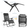 Sumika Zero Gravity Chairs, X-Large Outdoor Lounge Lawn Chair with