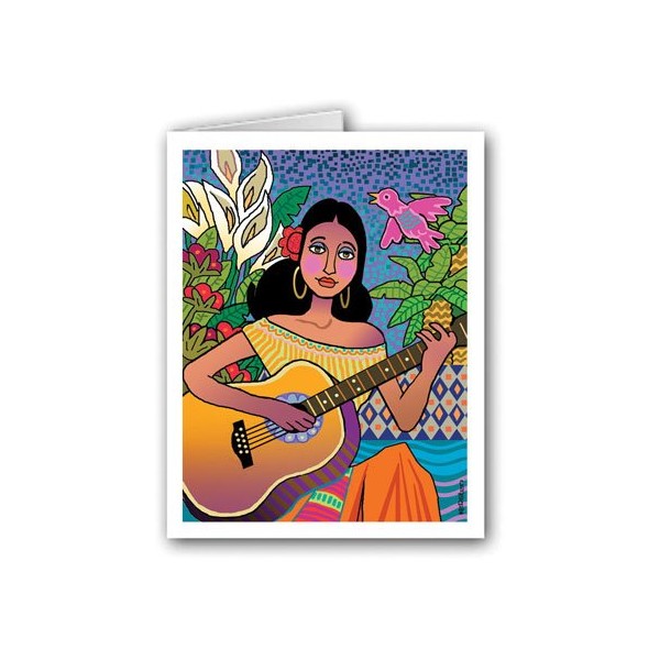 Southwest Mexican Theme Note Card - 10 Boxed Cards & Envelopes