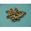 Jurassic Classic Auto Parts GM 20 Chrome Self Tapping Screws