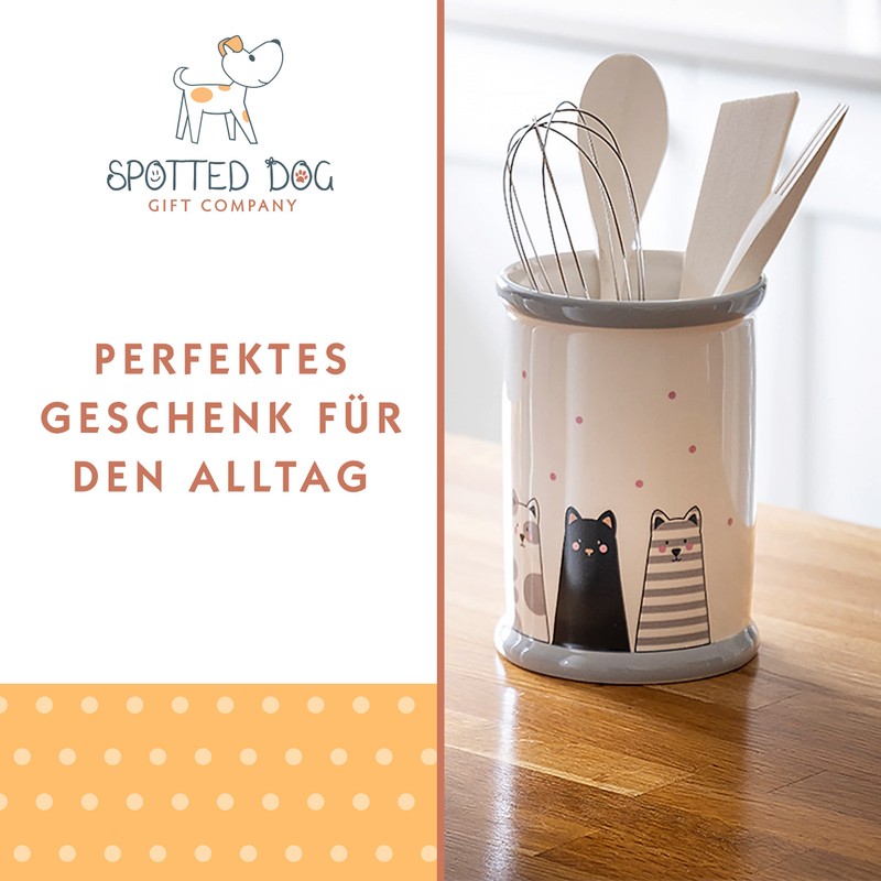 SPOTTED DOG GIFT COMPANY - Kitchen Utensil Holder - 16