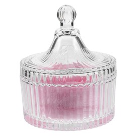 FRCOLOR Extra Large Makeup Blending Puff Soft Powder Puff for Face Body Large Round Foundation Applicator with Elegant Ribbon Design