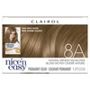 Clairol Nice'n Easy Liquid Permanent Hair Dye, 8A/106 Natural Medium