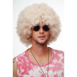 Wig me up Afro Wig, Foxy, Brown, Funky Disco Hair, Tokyo PW0011