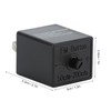 Ejoyous Flasher Relay, 12V 3‑PIN Adjustable LED Flasher Relay Turn