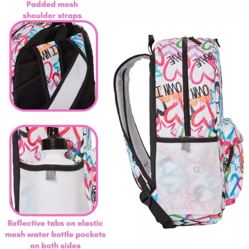 Club Libby Lu Mochila Escolar Viaje Con Botella + Lonchera