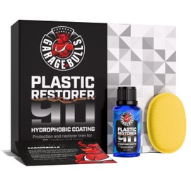 garage bulls Plastic Restorer for Cars - Hydrophobic Ceramic Coating - Ultimate Exterior & Interior Protection with Original Matte Finish