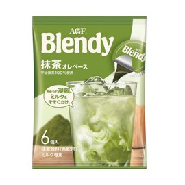 Ajinomoto AGF Blendy Portion Concentrated Tea Matcha Lait 6 Pieces