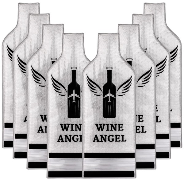 AOZITA [UPGRADED PROTECTION] 8 Set Reusable Wine Bags for Travel,