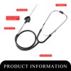 Yourkar Car Engine Mechanics Stethoscope, Stainless Steel Auto Engine Diagnostic