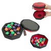GEEKON Protective Padded Dice Case & Integrated Felt Dice Tray