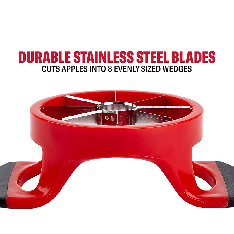GoodCook Touch Apple Wedger, Stainless Steel Blades with Blade Cover
