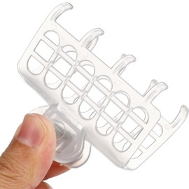 ULTECHNOVO Self Grip Hair Rollers Set, 6pcs Hair rollers with Clips, Salon Hairdressing Curlers Tool with Clips DIY Hair Styles