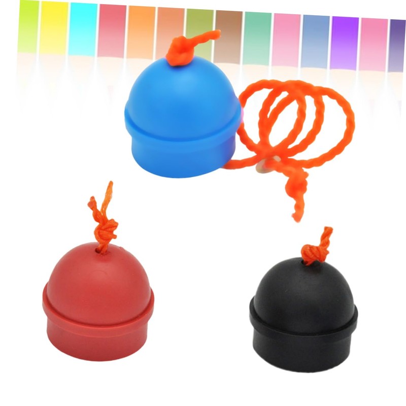 Kisangel 3 Pack Billiards Chalk Holder Mix Rubber Snooker Pool