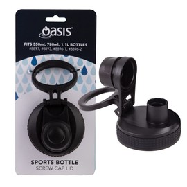 OASIS Stainless Steel Double Wall Insulated Sports Bottle with Screw-Cap 780ml - Screw TOP LID