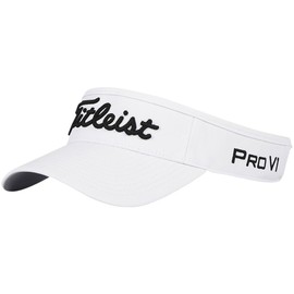 Titleist Performance Golf Visor White/Black One Size Fits Most