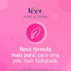 Veet Pure & Fresh, Bandas de Cera Depilatoria, Axilas y