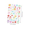 Outanaya 12 Sheets Face Gems Rhinestone Stickers for Eye Makeup