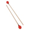 1 Pair Marimba Mallets Medium Hard Yarn Head with Maple