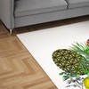 CafePress Dinosaur Easter Eggs Area Rug Decorative Area Rug, Fabric