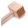EVERYJOY Wooden Meat Tenderiser (Brown, 7 cm/Wood)