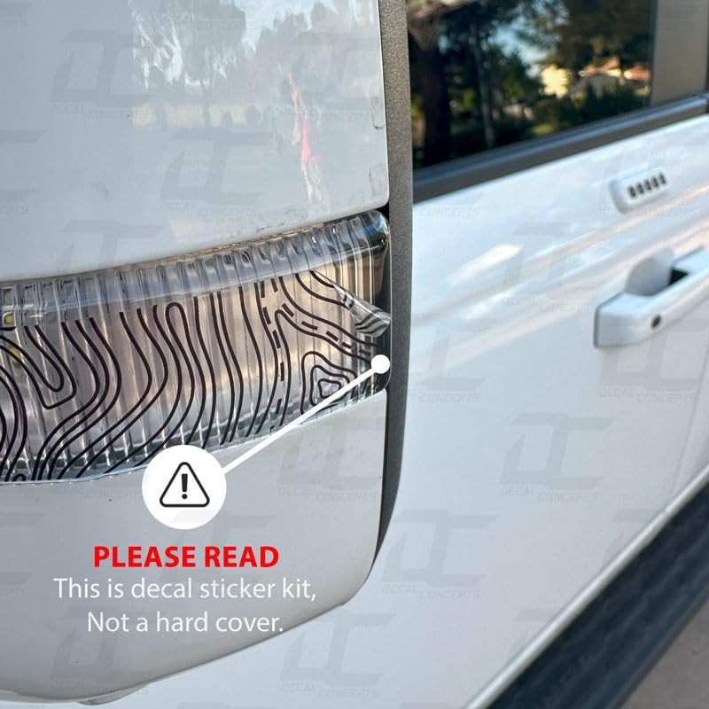 Decal Concepts American Flag Side View Mirror Light Accent Decal
