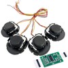 Wishiot 4PCS 50KG Load Cell Weighing Sensor Half-Bridge Strain Gauge