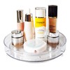 Lazy Susan Turntable Organizer, 9.25 inch Clear, 360° Rotating Storage