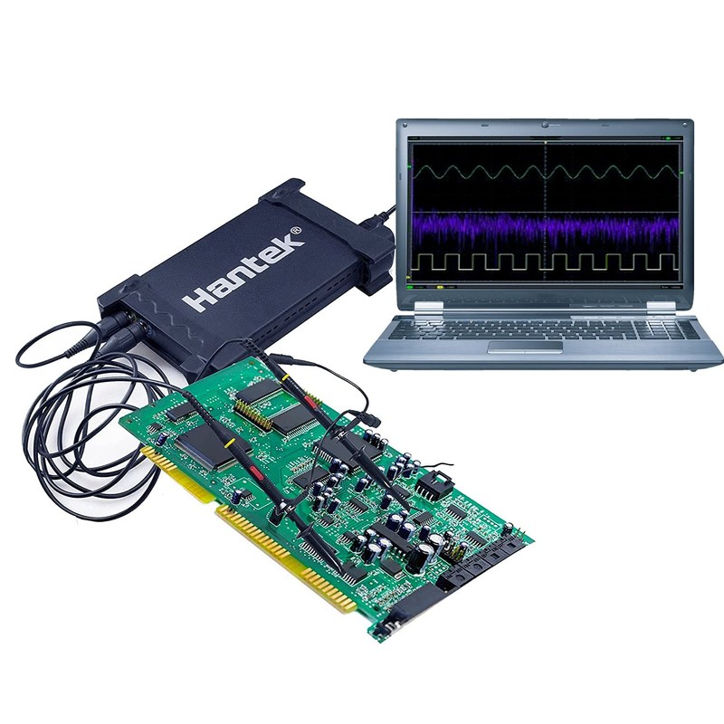 Hantek Laptop PC USB Digital Storage Virtual Oscilloscope 2 Channels