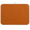 xigua dish drying mat Plain Rust Orange Solid Color drying
