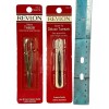 Revlon 2 Revlon Deluxe Square Tip Tweezer 2328-10 MADE IN
