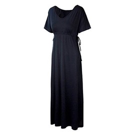 UV SKINZ UPF 50+ Womens Maxi Cover Up (2XL, Black)