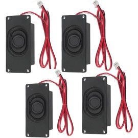 GERUI Pack of 4 Speakers 3 Watt 8 Ohm Speaker 3W 8 Ohm JST-PH2.0 Interface for Arduino Motherboard Electronic DIY Projects and LCD TV Monitors