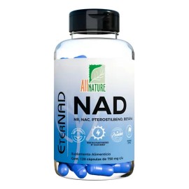 All Nature Nad Suplemento 120 Cáps De 750mg C/u