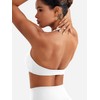YEOREO Halter Sports Bras for Women Adjustable Strappy Open Back