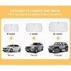 Sun Protection Car Windscreen Cover Summer Foldable Car Windscreen Sun