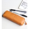 Polcolosso Slim Leather Pencil Case, Pencil Case, Tochigi Leather, Made
