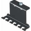 obo-bettermann sist. canaliz. Soil – Discharger Traction Support Mounting St FS Black Graphite