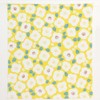 Crepe Furoshiki White Camellia, Yellow