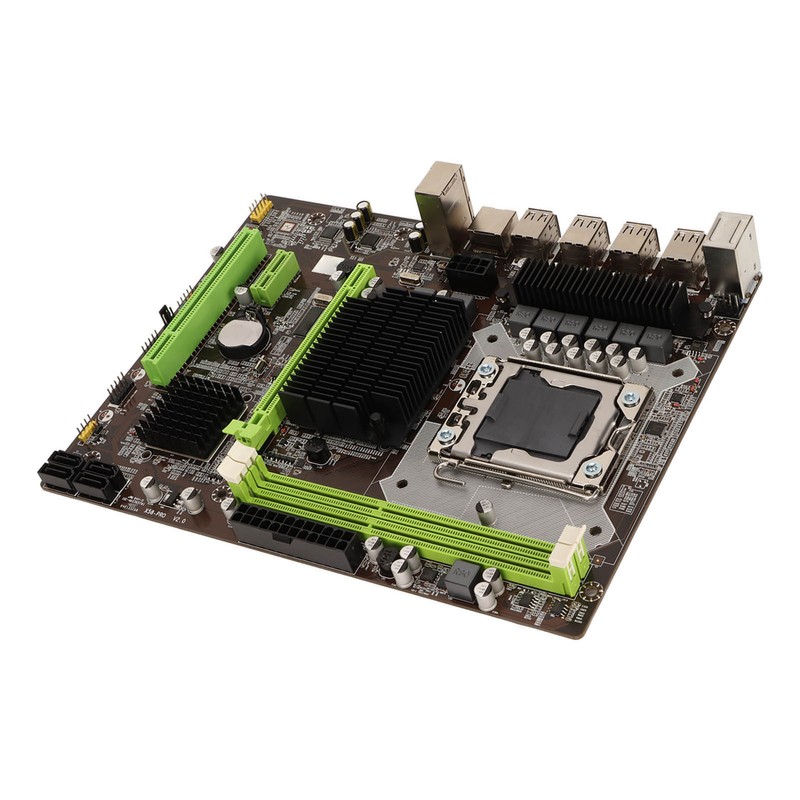 X58 Pro DDR3 Motherboard Dual Channel 2 DDR3 4 SATA2.0