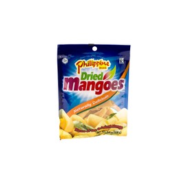 Philippine Brand - Dried Mangoes (Net Wt. 3.53 Oz.)
