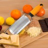 Pro Zester Grater, Lemon Parmesan Zester, Chocolate, With Razor-Sharp Stainless